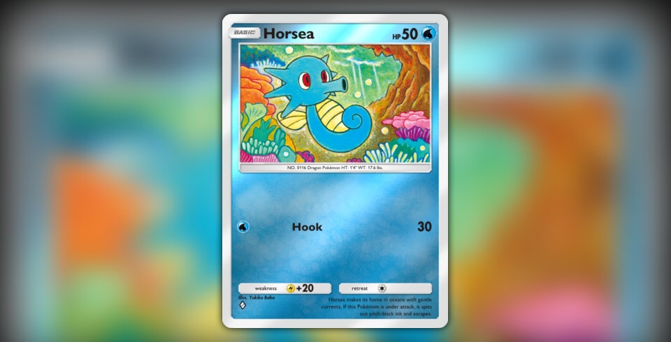 Horsea (Deluxe Pack: ex #89/379, 1-Diamond) | Pokmon TCG Pocket
