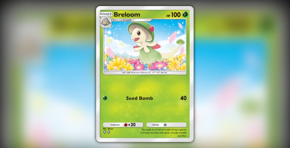 Breloom (Mega Rising #12/331, 2-Diamonds) | Pokmon TCG Pocket