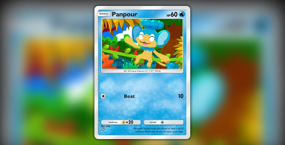 Panpour (Mega Rising #61/331, 1-Diamond) | Pokmon TCG Pocket