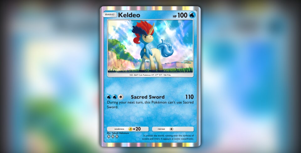 Keldeo (Mega Rising #70/331, 3-Diamonds) | Pokmon TCG Pocket