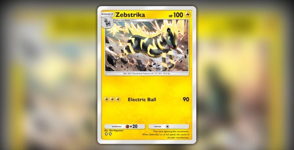 Zebstrika (Mega Rising #91/331, 2-Diamonds) | Pokmon TCG Pocket