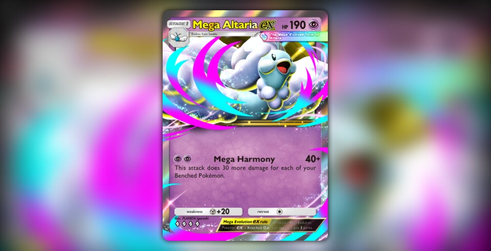 Mega Altaria ex (Mega Rising #102/331, 4-Diamonds) | Pokmon TCG Pocket