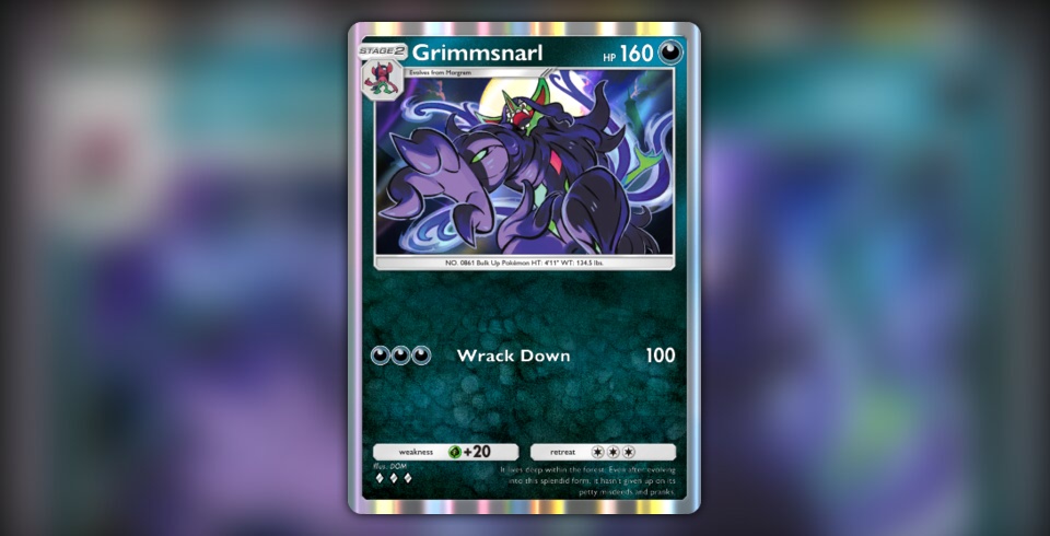 Grimmsnarl (Mega Rising #165/331, 3-Diamonds) | Pokmon TCG Pocket