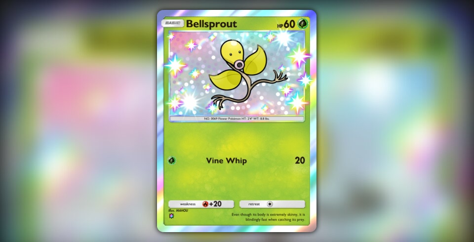 Bellsprout (Mega Rising #287/331, 1-Star Shiny) | Pokmon TCG Pocket