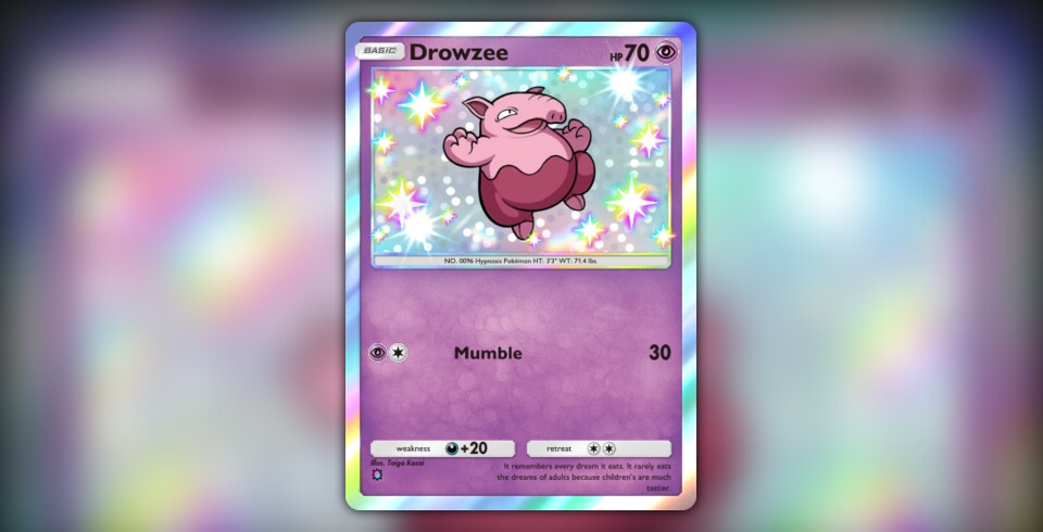 rare drowzee pokemon card Shop Rare & Individual Pokémon Cards | Your Ultimate Pokémon TCG Store main image 1