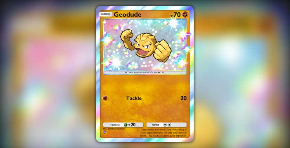 Geodude (Mega Rising #307/331, 1-Star Shiny) | Pokmon TCG Pocket Geodude (Mega Rising #307/331, 1-Star Shiny) | Pokmon TCG Pocket