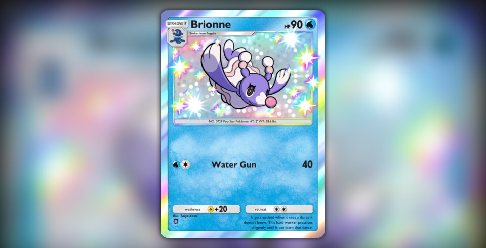 Brionne (Mega Rising #301/331, 1-Star Shiny) | Pokmon TCG Pocket Brionne (Mega Rising #301/331, 1-Star Shiny) | Pokmon TCG Pocket