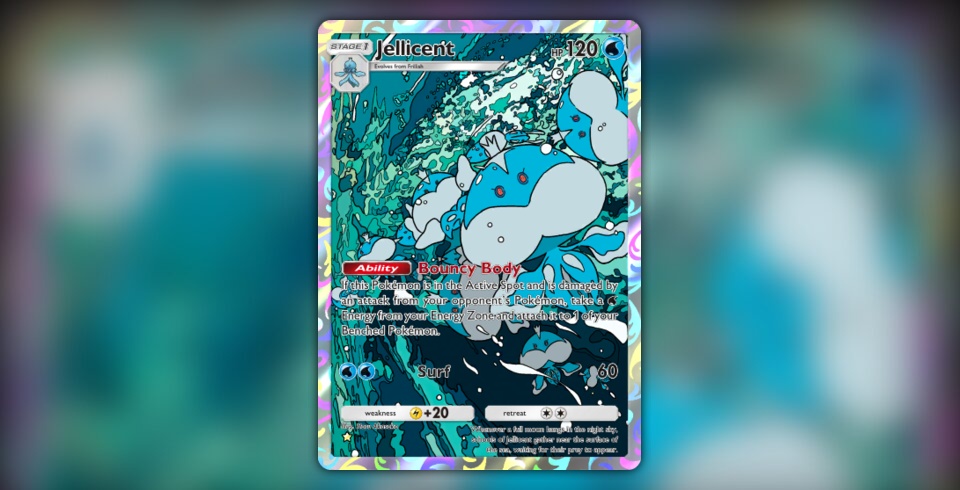 jellicent pokemon card POKÉMON CARD GAME S8b 217/184 CSR Blaziken VMAX main image 0