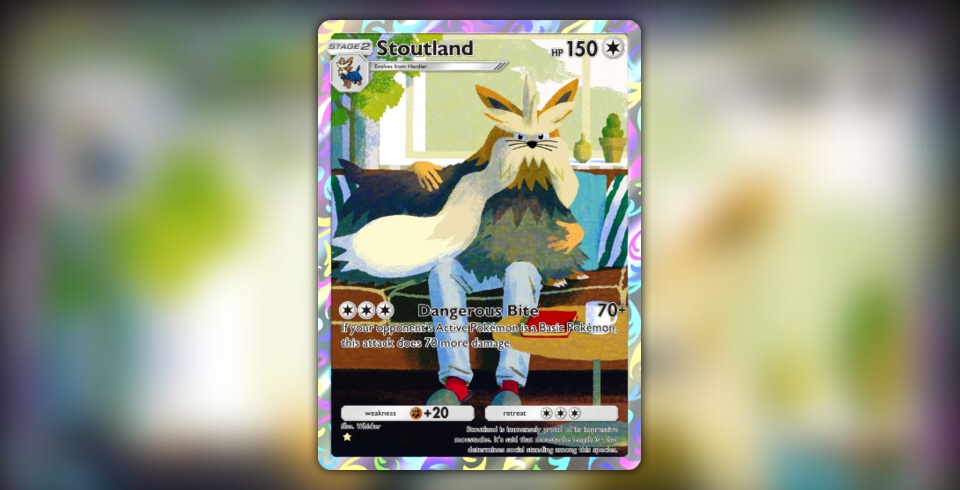 Stoutland (Mega Rising #249/331, 1-Star) | Pokmon TCG Pocket