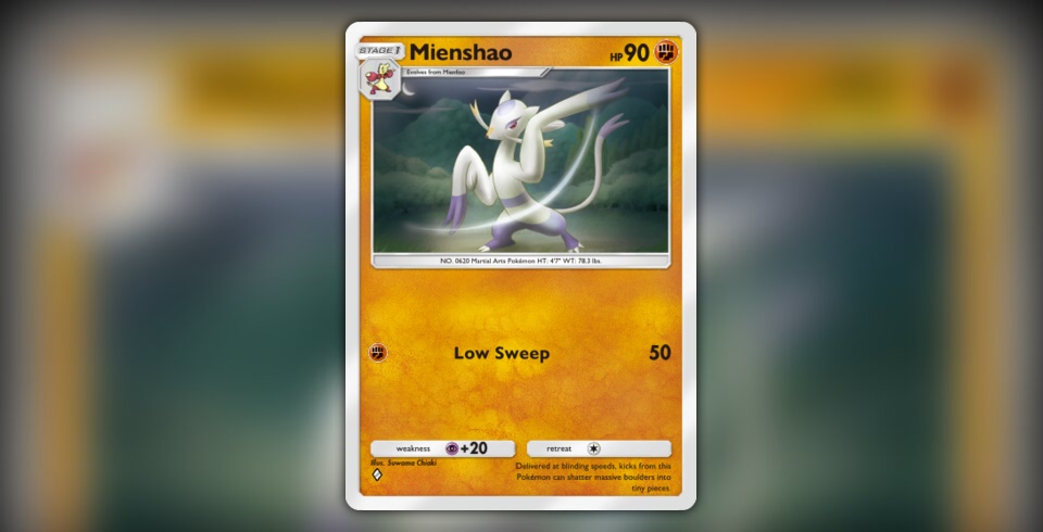 Mienshao (Crimson Blaze #44/103, 1-Diamond) | Pokmon TCG Pocket