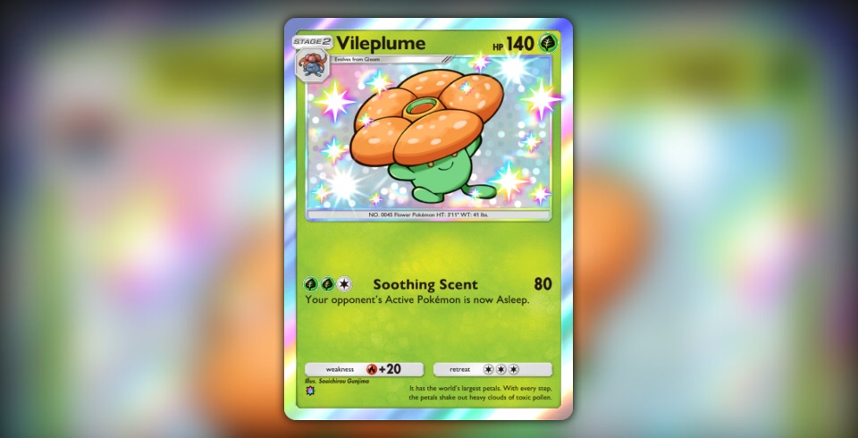 pokemon card vileplume Vileplume GX 211/235 main image 1