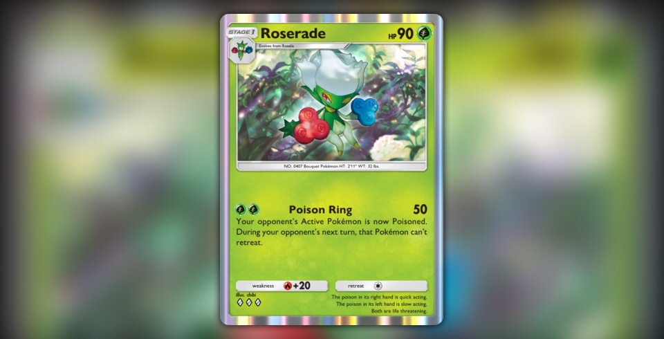 roserade pokemon card Roserade - 015/196 - Lost Origin