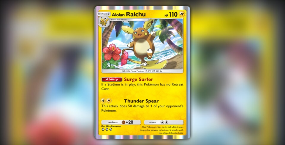 pokemon raichu holo card Pokemon Fossil Holo Card main image 0