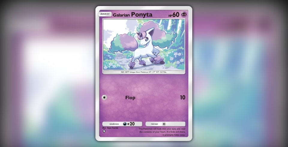 Galarian Ponyta (Fantastical Parade #58/234, 1-Diamond) | Pokmon TCG Pocket