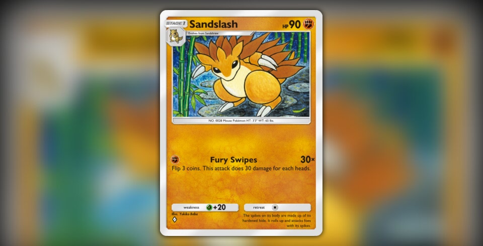 sandslash pokemon card Alolan Sandslash GX (SM236) (Jumbo Card) [Sun & Moon: Black Star Promo main image 0