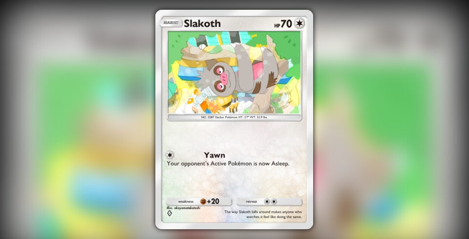 Slakoth (Fantastical Parade #134/234, 1-Diamond) | Pokmon TCG Pocket
