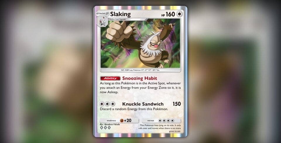 Slaking (Fantastical Parade #136/234, 3-Stars) | Pokmon TCG Pocket Slaking (Fantastical Parade #136/234, 3-Stars) | Pokmon TCG Pocket