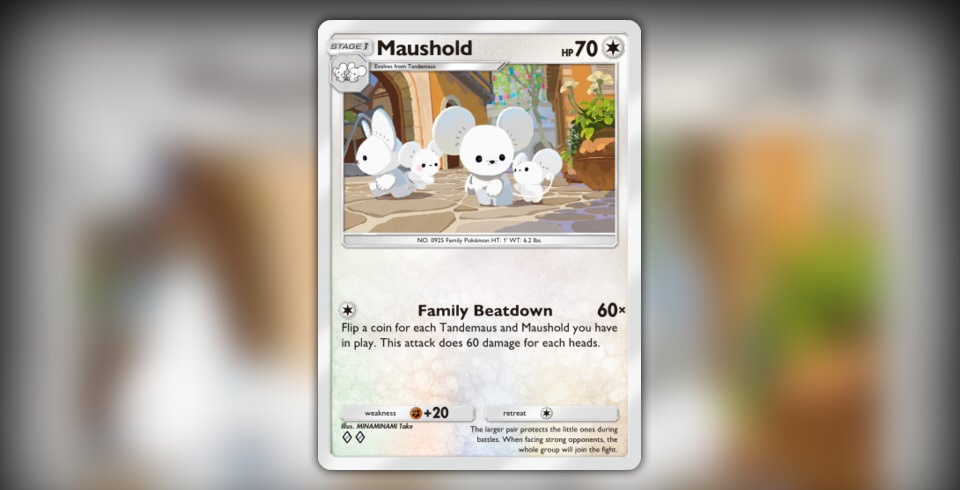 Maushold (Fantastical Parade #143/234, 2-Diamonds) | Pokmon TCG Pocket