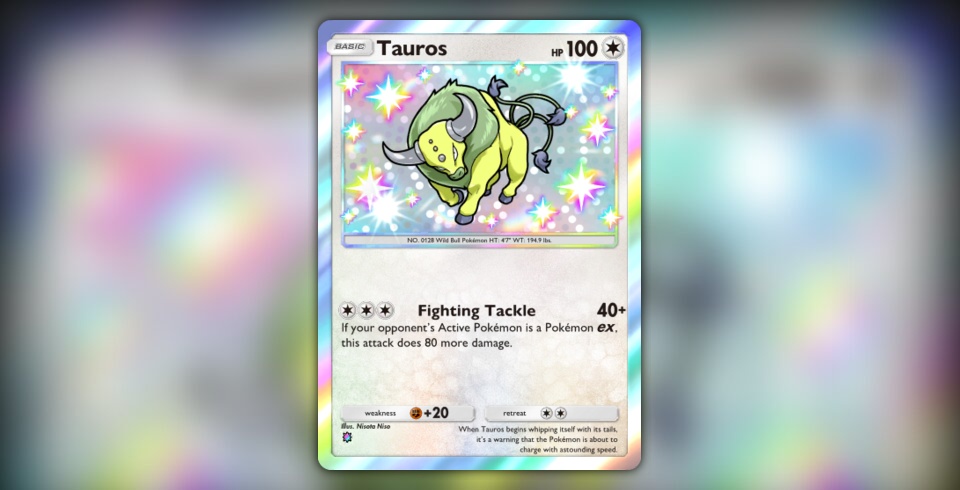 Tauros (Fantastical Parade #224/234, 1-Star Shiny) | Pokmon TCG Pocket