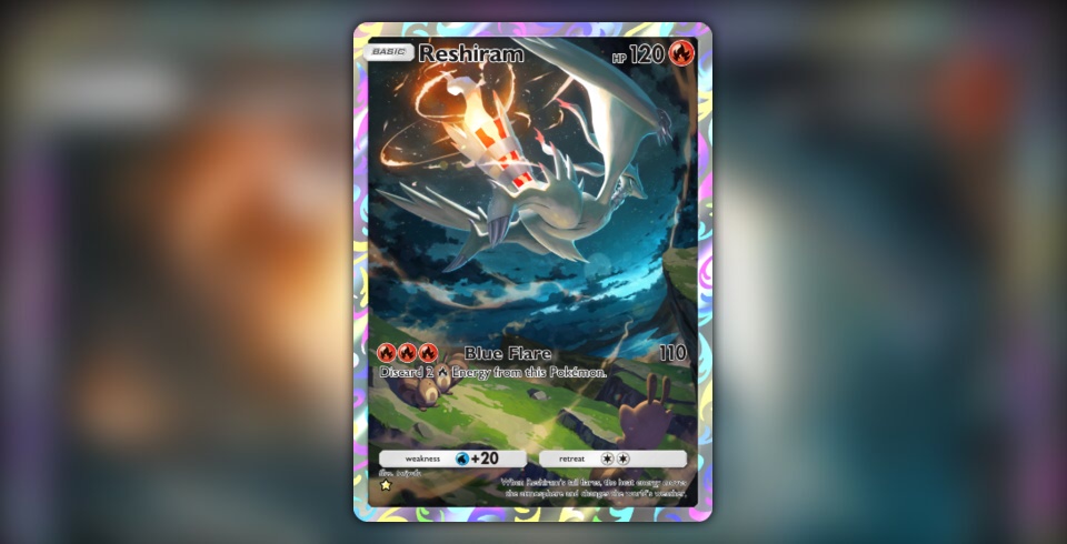 Reshiram (Fantastical Parade #160/234, 1-Star) | Pokmon TCG Pocket Reshiram (Fantastical Parade #160/234, 1-Star) | Pokmon TCG Pocket