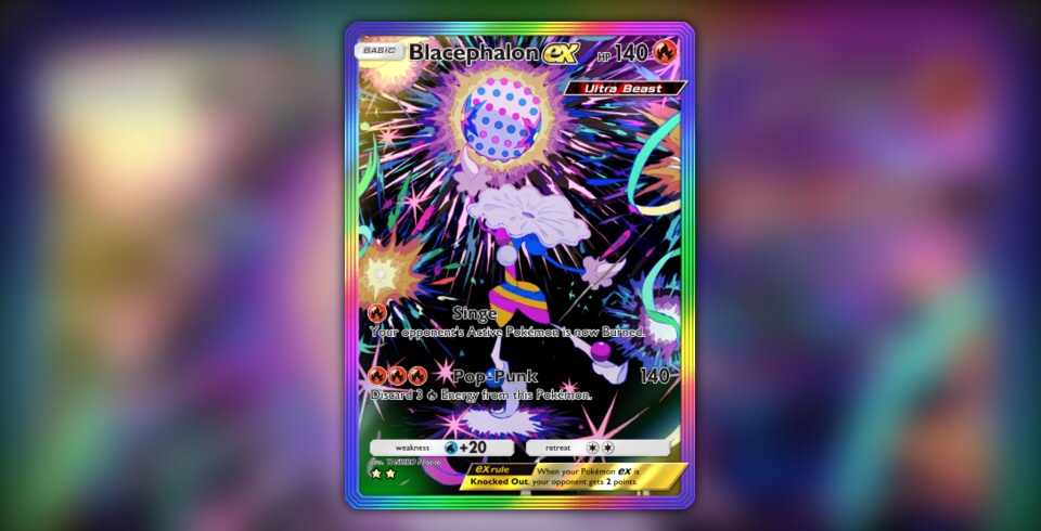 blacephalon pokemon card value Blacephalon GX (Full Art) 199/214 main image 0