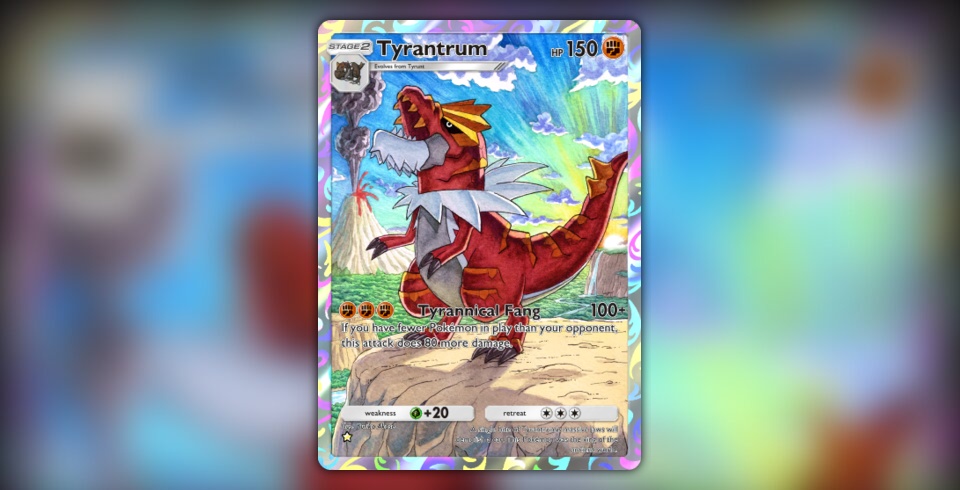 tyrantrum pokemon cards Pokemon - Tyrantrum-EX (XY70) - XY Black Star Promos - Holo - Trading Card main image 0