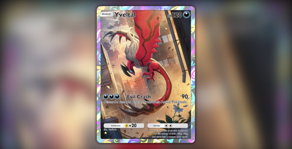 yveltal pokemon card full art Pokemon Card Yveltal ex SR 98/80 M3 Munikis Zero Japanese – GLIT Japanese  Hobby Shop main image 1