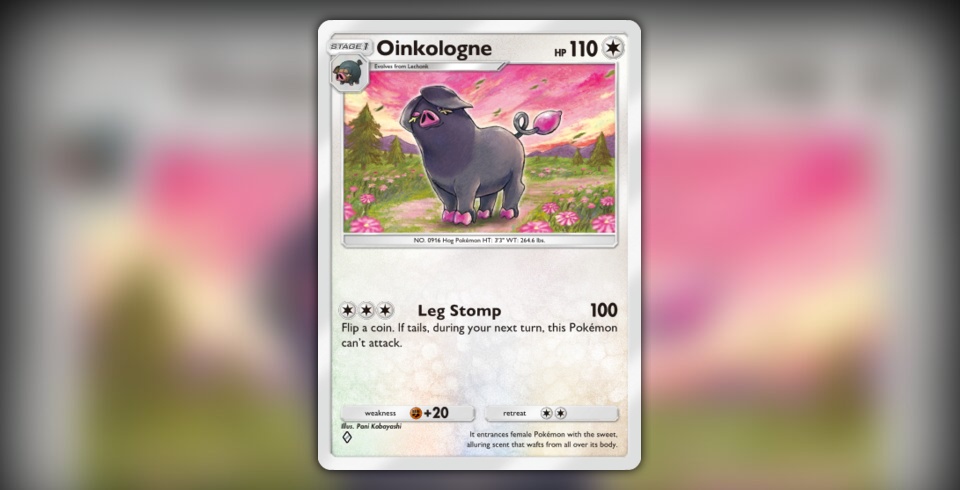 oinkologne pokemon card Pokemon - Scarlet & Violet