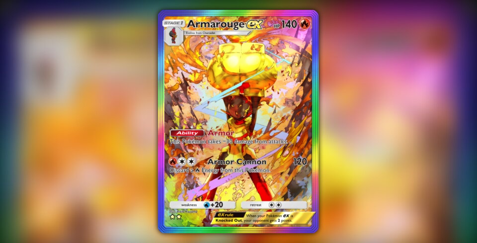 armarouge pokemon cards Amazon.com: Pokemon - Armarouge ex 218/182 - Paradox Rift - Full Art -  Ultra Rare