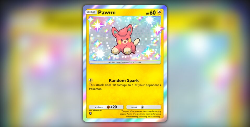 Pawmi (Paldean Wonders #119/131, 1-Star Shiny) | Pokmon TCG Pocket Pawmi (Paldean Wonders #119/131, 1-Star Shiny) | Pokmon TCG Pocket