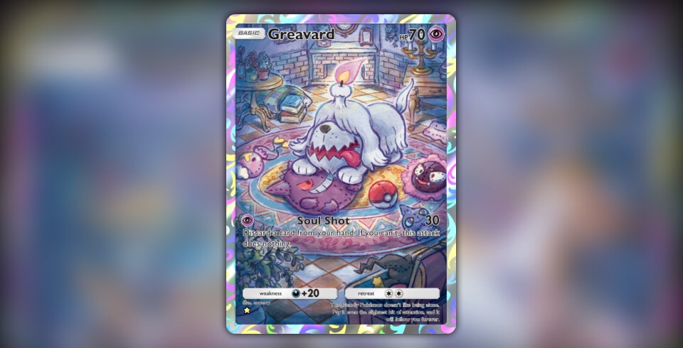 Greavard (Paldean Wonders #95/131, 1-Star) | Pokmon TCG Pocket