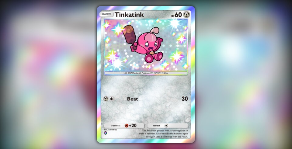 Tinkatink (Paldean Wonders #123/131, 1-Star Shiny) | Pokmon TCG Pocket