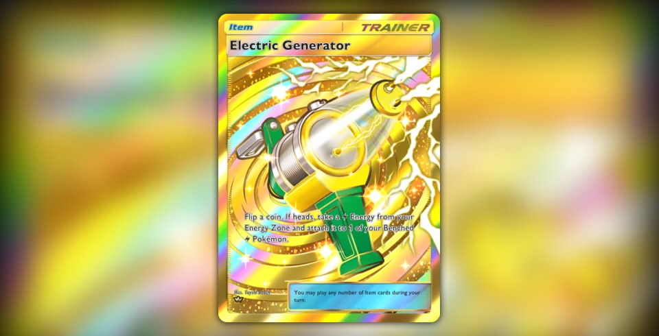 Electric Generator (Paldean Wonders #131/131, Crown) | Pokmon TCG Pocket Electric Generator (Paldean Wonders #131/131, Crown) | Pokmon TCG Pocket