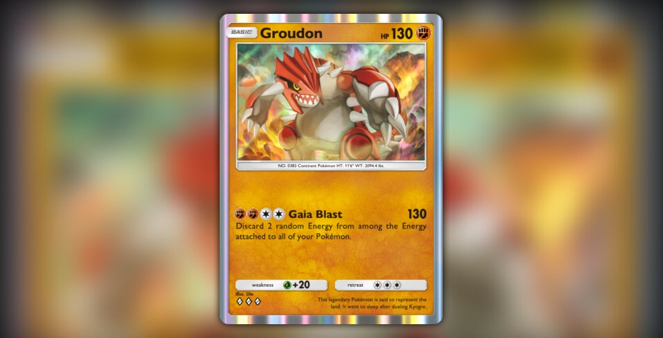 Groudon (Mega Shine #35/117, 3-Diamonds) | Pokmon TCG Pocket