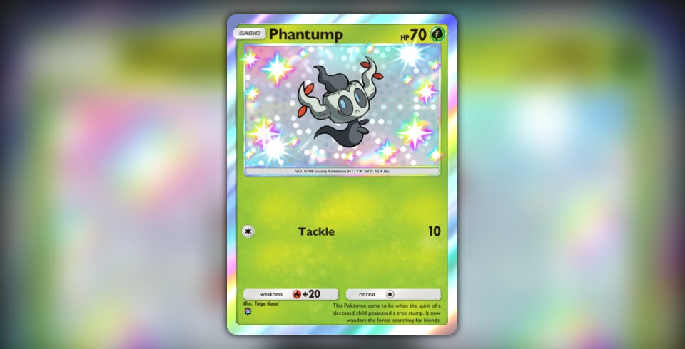 pokemon phantump card Phantump - 011/197 - Obsidian Flames