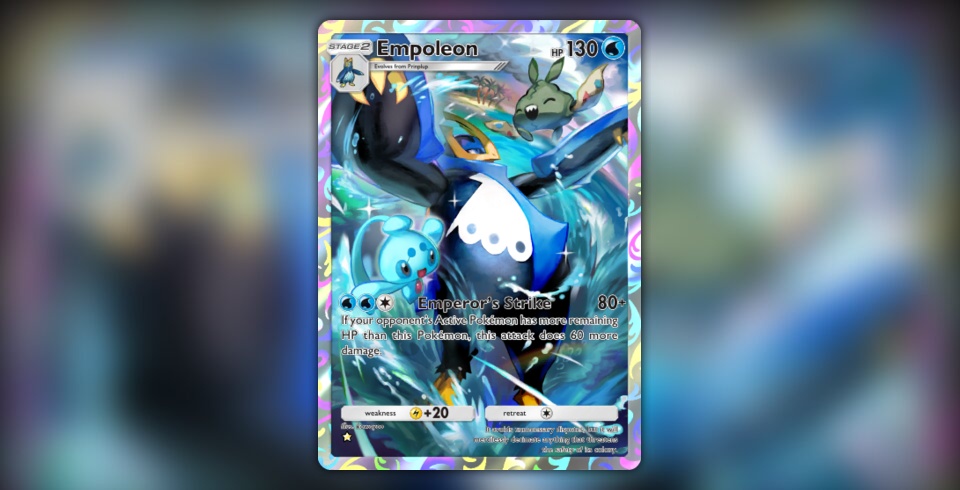 Empoleon (Mega Shine #71/117, 1-Star) | Pokmon TCG Pocket