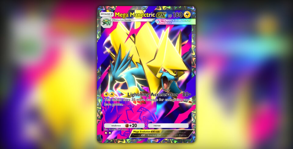 Mega Manectric ex (Mega Shine #78/117, 2-Stars) | Pokmon TCG Pocket