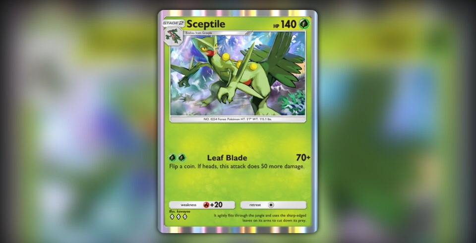 sceptile pokemon card Amazon.com: Pokemon Card Sceptile GX