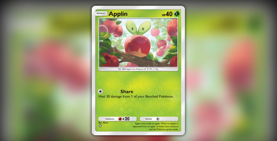 Applin (Pulsing Aura #19/234, 1-Diamond) | Pokmon TCG Pocket