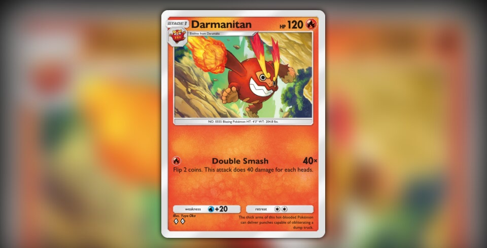 darmanitan pokemon card 048/192 Galarian Darmanitan | Rare Reverse Holo Card | Sword & Shield