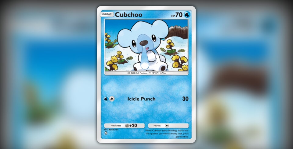 Cubchoo (Pulsing Aura #46/234, 1-Diamond) | Pokmon TCG Pocket
