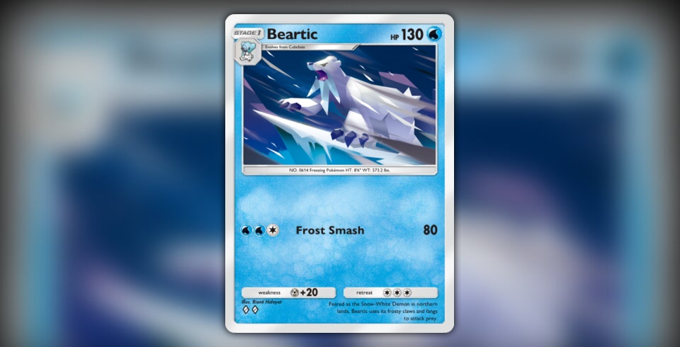 Beartic (Pulsing Aura #47/234, 2-Diamonds) | Pokmon TCG Pocket