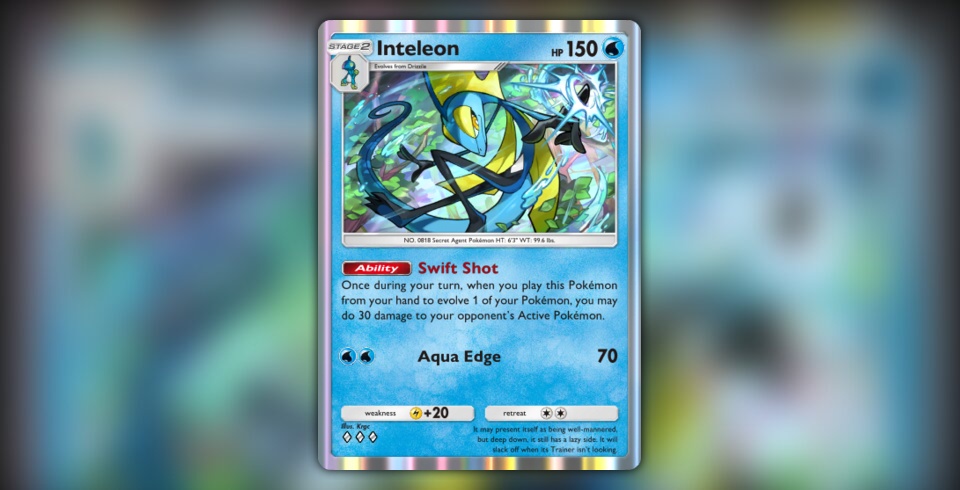 Inteleon (Pulsing Aura #50/234, 3-Diamonds) | Pokmon TCG Pocket Inteleon (Pulsing Aura #50/234, 3-Diamonds) | Pokmon TCG Pocket