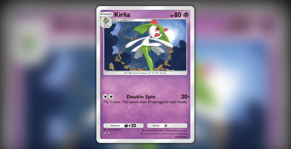 pokemon card kirlia Pokemon Kirlia - 140/214 - Uncommon Reverse Holo Card - SM8 Lost Thund