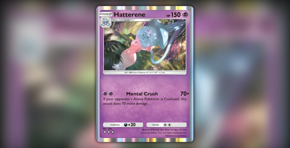 Hatterene (Pulsing Aura #71/234, 3-Diamonds) | Pokmon TCG Pocket
