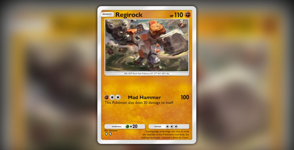 pokemon card regirock Pokemon Trading Card: Regirock V 104/202 Sword & Shield Base Set :  Amazon.ca: Toys & Games main image 1