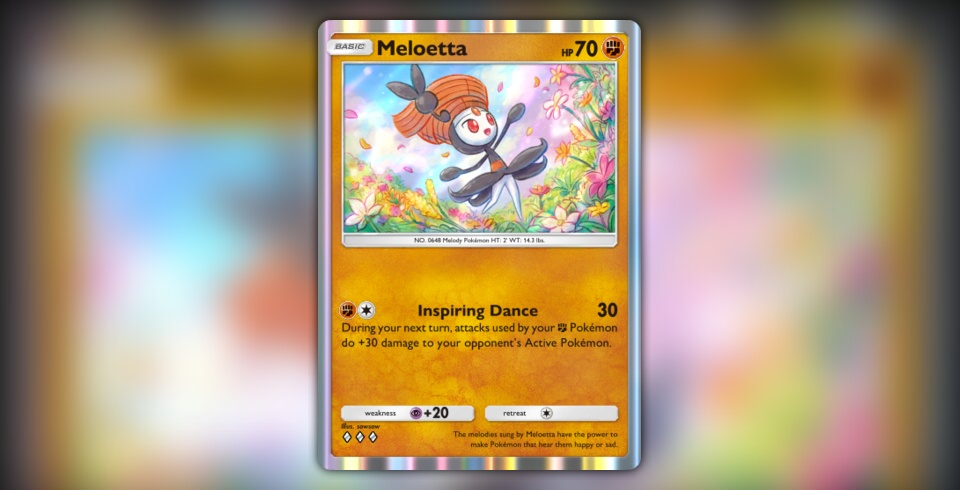 pokemon card meloetta Shop [Traditional Chinese] Meloetta ex / 美洛耶塔ex 170/086 SAR SV11BF –  TCGHOBBY main image 1