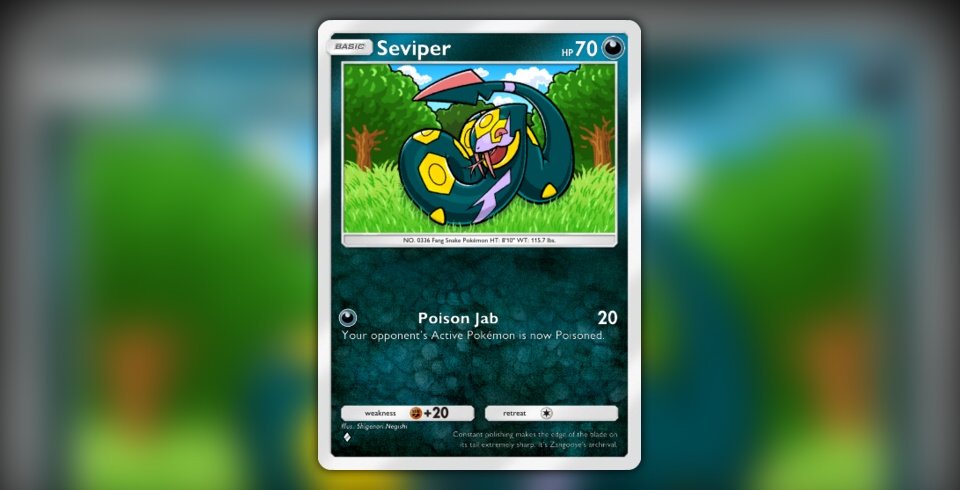 Seviper (Pulsing Aura #104/234, 1-Diamond) | Pokmon TCG Pocket