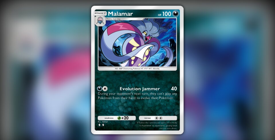 malamar pokemon card Malamar