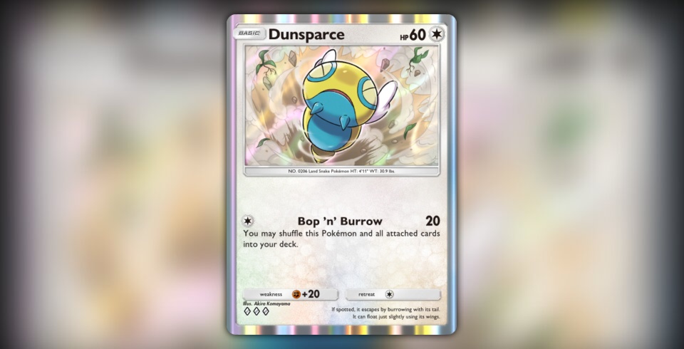 Dunsparce (Pulsing Aura #130/234, 3-Diamonds) | Pokmon TCG Pocket Dunsparce (Pulsing Aura #130/234, 3-Diamonds) | Pokmon TCG Pocket